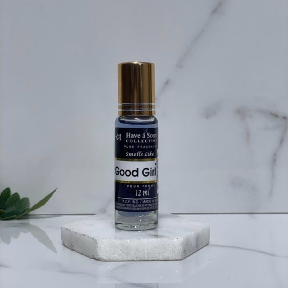 Good Girl Perfume - Gold and Blue